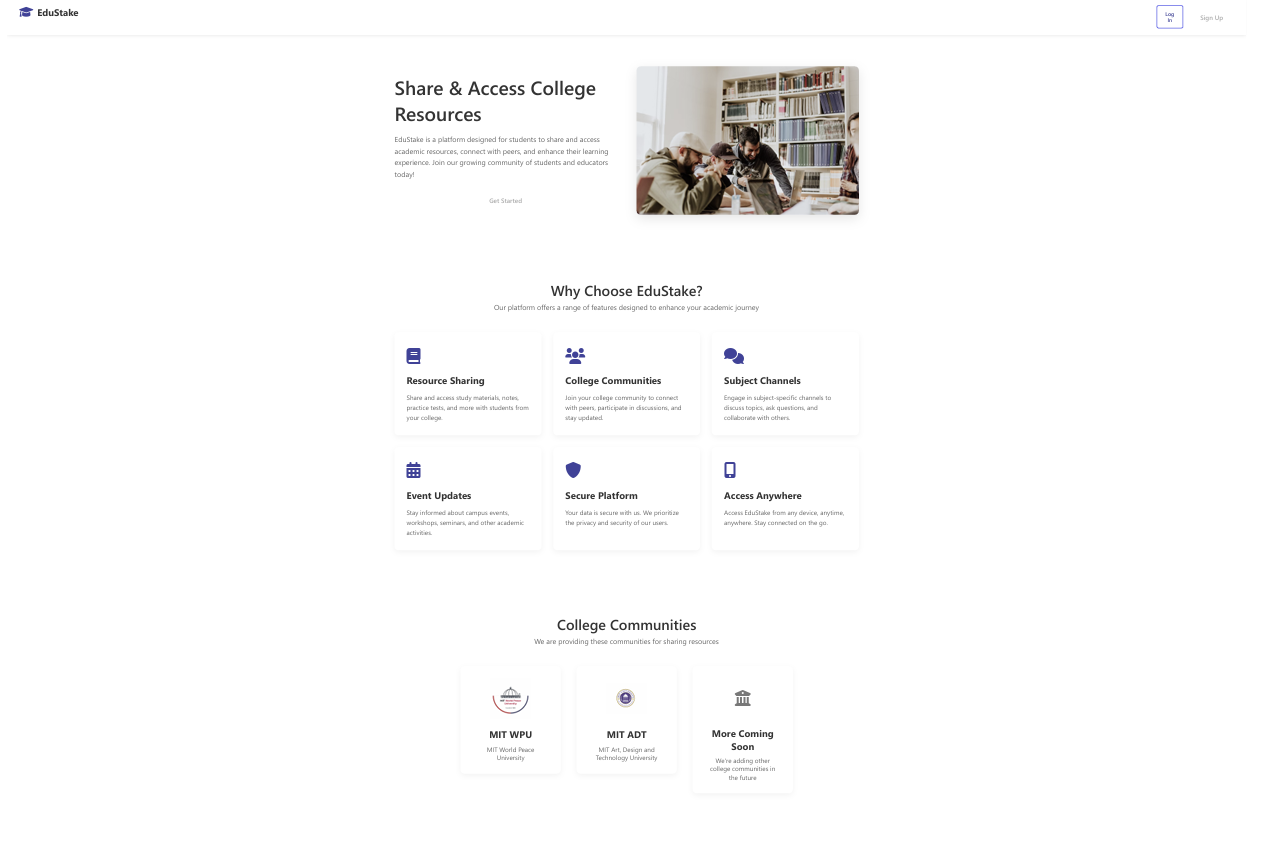 EduStake screenshot 1